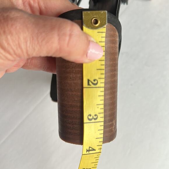 Jessica Simpson Chunky Heel Sandals Lace Up Goth Witchy Boho Black Women's 7 - Picture 15 of 15